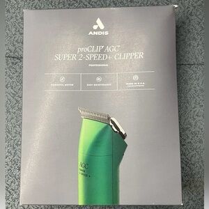 Andis ProClip AGC Super 2-Speed Clipper 24695 AGC2 - New In Box